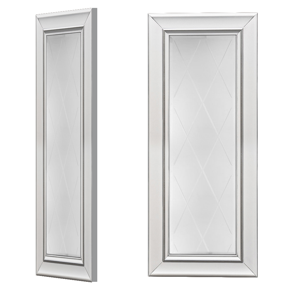 Кухонный шкаф 2-дверный 720х600х315мм Белый витрина